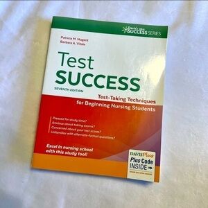 𝅺TEST Success: Test-Taking Techniques for Beginning Nursing Students Book